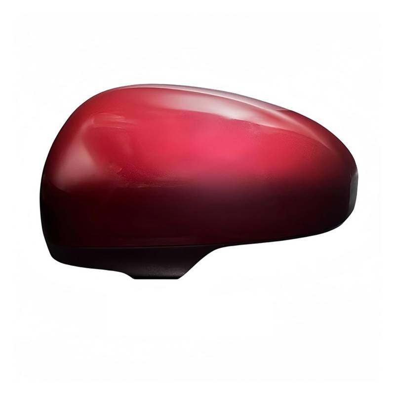 Außenspiegelkappen Für Toyota IQ 2009~2015 Äußere Rückspiegel Abdeckung Seite Rückspiegel Shell Gehäuse Spiegel Mit Lampe 1 Stück Spiegelkappen(1piece dark red L) von QRDKKL