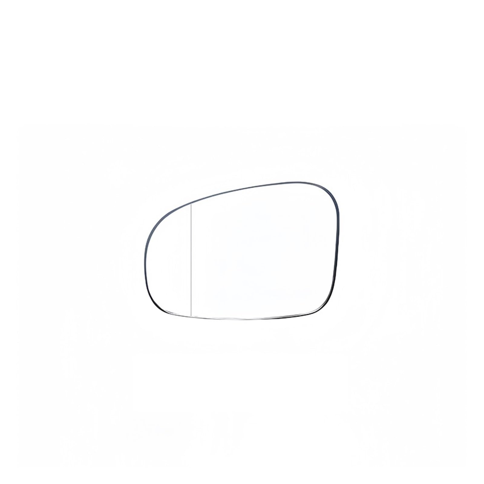 Außenspiegelkappen Für Toyota IQ 2009~2015 Äußere Rückspiegel Abdeckung Seite Rückspiegel Shell Gehäuse Spiegel Mit Lampe 1 Stück Spiegelkappen(1piece white mirror L) von QRDKKL