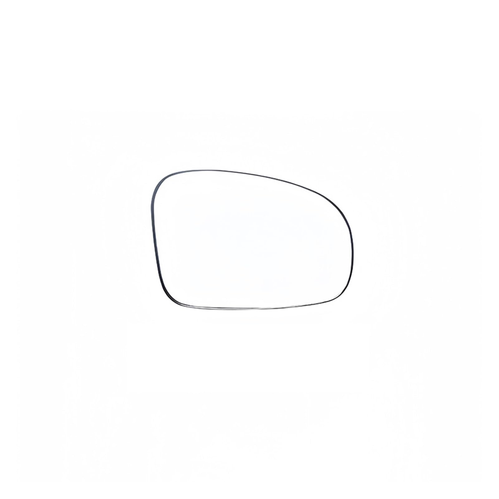 Außenspiegelkappen Für Toyota IQ 2009~2015 Äußere Rückspiegel Abdeckung Seite Rückspiegel Shell Gehäuse Spiegel Mit Lampe 1 Stück Spiegelkappen(1piece white mirror R) von QRDKKL