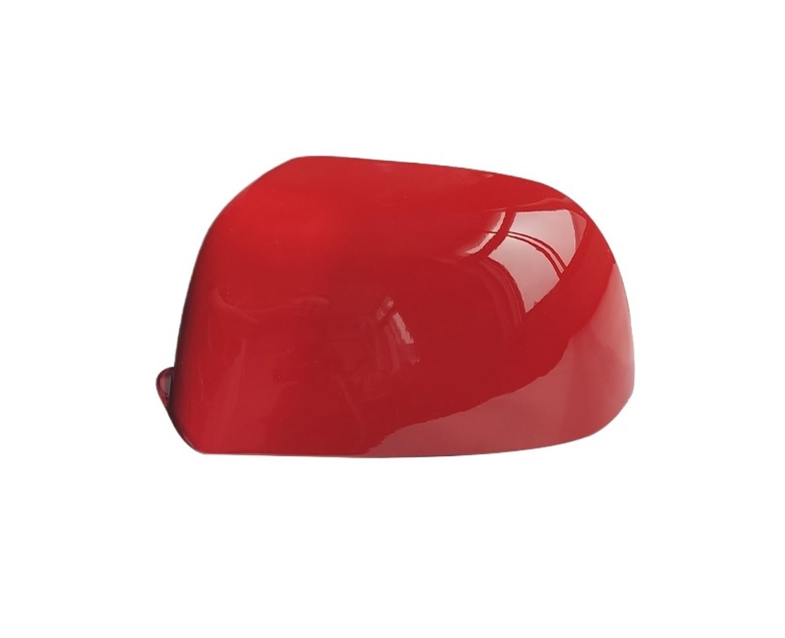 Außenspiegelkappen Für VW Für Polo 2004 2005 Auto Außen Rückspiegel Abdeckkappe Flügeltür Seitenspiegel Gehäuse Shell Farbe Lackiert Spiegelkappen(1piece style red L) von QRDKKL