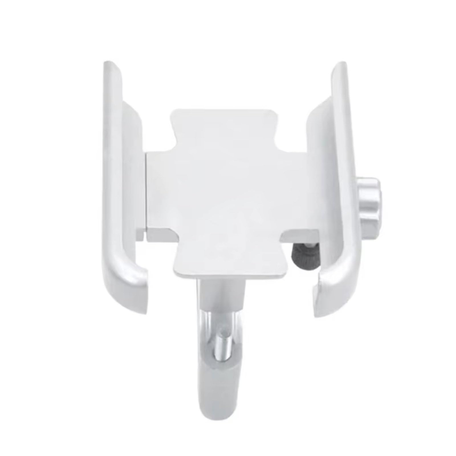 Motorrad Halterungen Für Benelli Für TRK 502 520X 702 702X X 251 2024 CNC Motorrad Spiegel Lenker Handy Halter GPS Stand Halterung Motorrad Handyhalterung(Handlebar Silver) von QRDKKL