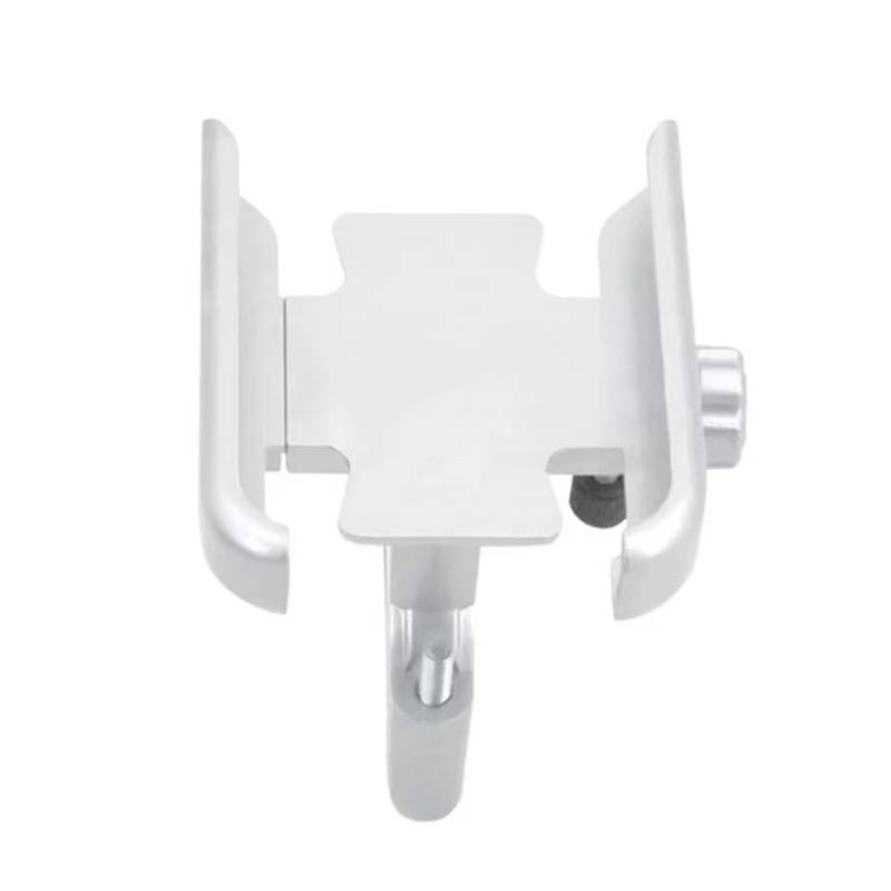 Motorrad Halterungen Für Benelli Für TRK 502 520X 702 702X X 251 2024 CNC Motorrad Spiegel Lenker Handy Halter GPS Stand Halterung Motorrad Handyhalterung(Handlebar Silver) von QRDKKL