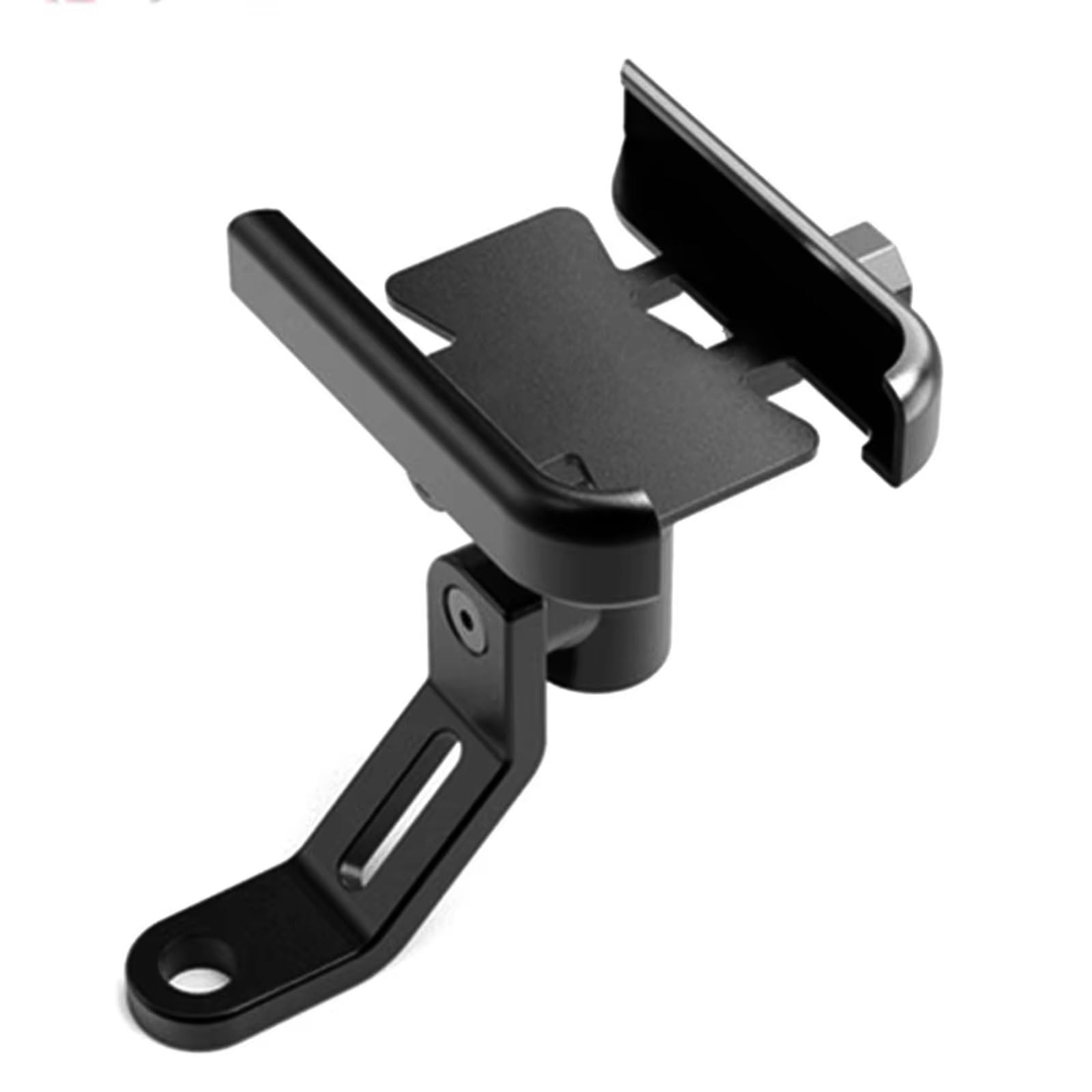Motorrad Halterungen Für CFMOTO 700CL-X/Sport Für Heritage 2021-Motorrad Lenker Spiegel Handy Halter GPS Stand Halterung Motorrad Handyhalterung(Mirror Black) von QRDKKL