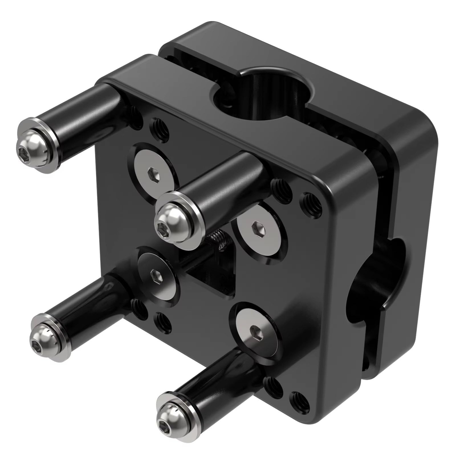 Motorrad Halterungen Für Ducati Für DesertX 2022-2024 Motorrad-Navigationstelefon GPS Halterung Adapter Halter 12MM Motorrad Handyhalterung(GPS Holder Bar Clamp) von QRDKKL