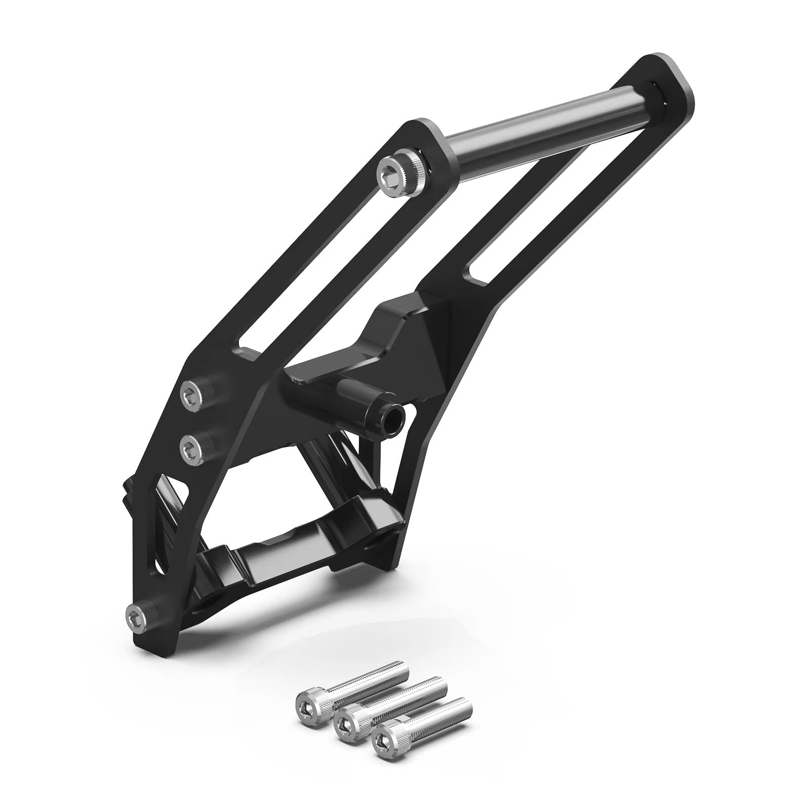 Motorrad Halterungen Für Ducati Für DesertX 2022-2024 Motorrad-Navigationstelefon GPS Halterung Adapter Halter 12MM Motorrad Handyhalterung(GPS Mount) von QRDKKL