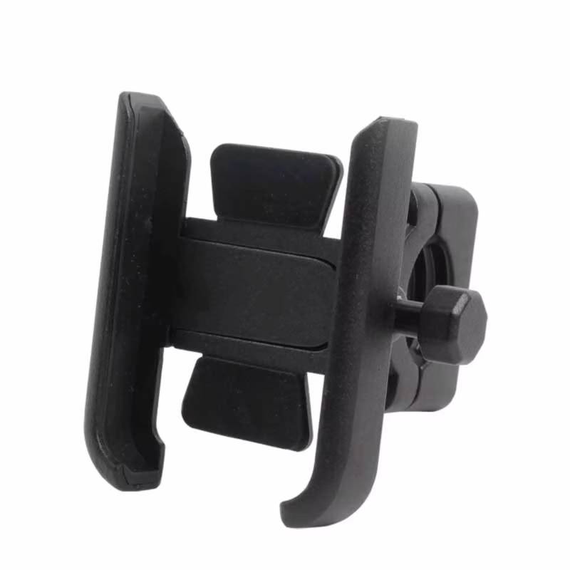 Motorrad Halterungen Für Kawasaki Für Ninja Für ZX6R Motorrad Lenker Handy Halter GPS Stand Halterung Motorrad Handyhalterung(B Black) von QRDKKL