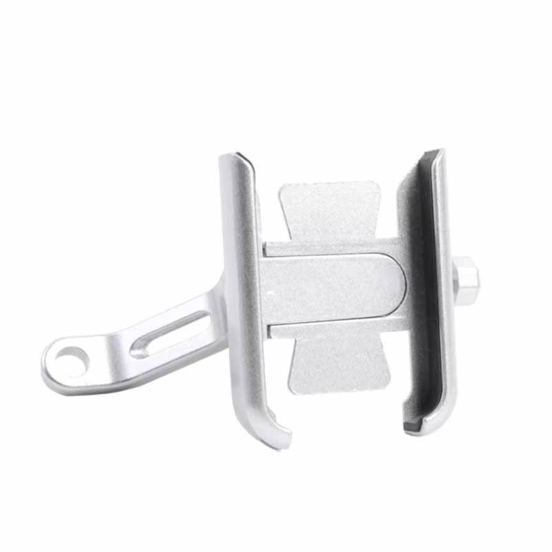 Motorrad Halterungen Für Kawasaki J300 Lenker Handy Halter GPS Stand Halterung Motorrad Motorrad Handyhalterung(Mirror Type Silver) von QRDKKL