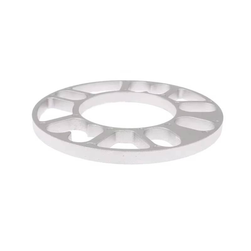 Spurverbreiterung Stahl 3/5/6/8/10mm Auto-Rad-Distanzstück-Adapter-Unterlegscheiben-Platte Auto-Zubehör Auto-Radnaben-Modifikation Und -Verbreiterung Spürverbreiterungsatz(8mm) von QRDKKL