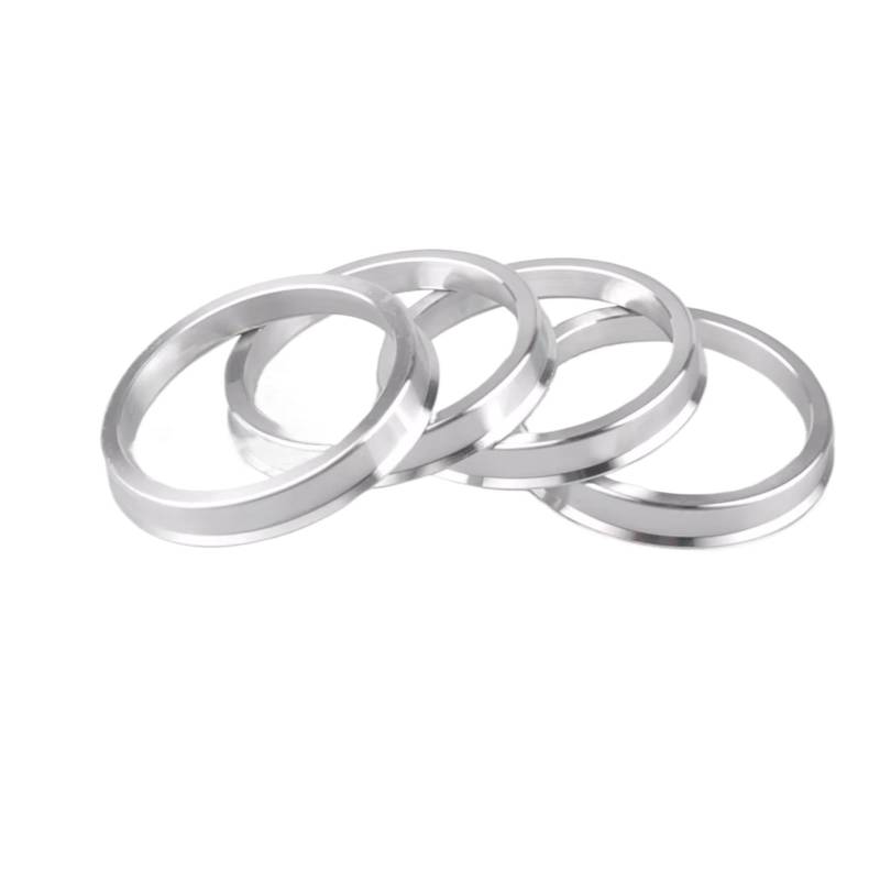 Spurverbreiterung Stahl 67.1-54.1,67.1-56.1,67.1-57.1,67.1-60.1,67.1-65.1,67.1-66.6 Aluminiumlegierung-Radnaben-Mittelring-Auto-Radbohrung Spürverbreiterungsatz(67.10-66.60) von QRDKKL