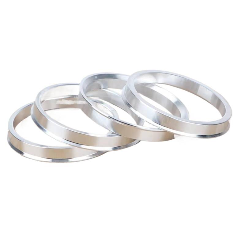 Spurverbreiterung Stahl Zentrierringe Für Radnaben Aus Aluminiumlegierung 57.1-72.56 57.1-66.5 57.1-70.3 57.1-73.1 66.5-73.1 66.1-70.1 Spürverbreiterungsatz(57.1-69.1) von QRDKKL