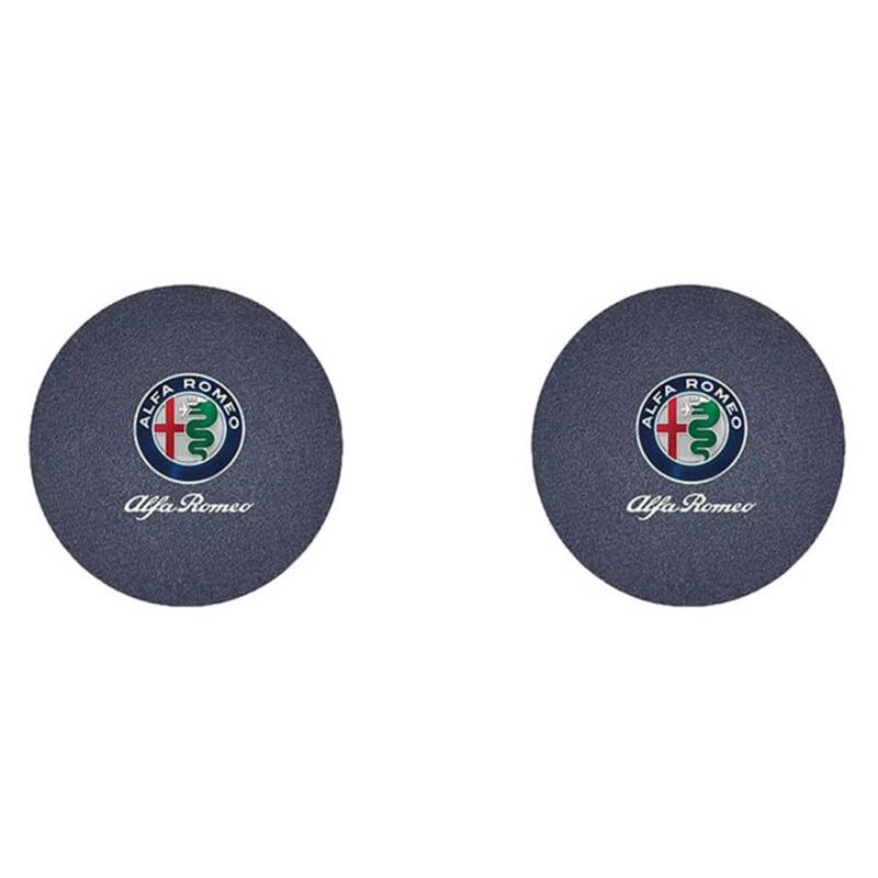2 Stück Auto Getränkehalter Untersetzer für Alfa Romeo Tonale 2022-2024,Wasser Tasse Slots Nicht-Slip Matte wasserdichte Matte Trinken Pad Innere Zubehör,C von QRSWEWPA