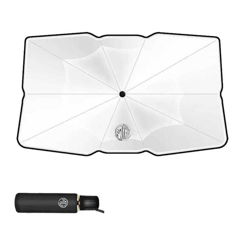 Auto Sonnenblende für MG 5 2011-2025,Car Sunshade Umbrella Wasserdicht staubdicht Faltbar Sonnenschirm,D von QRSWEWPA