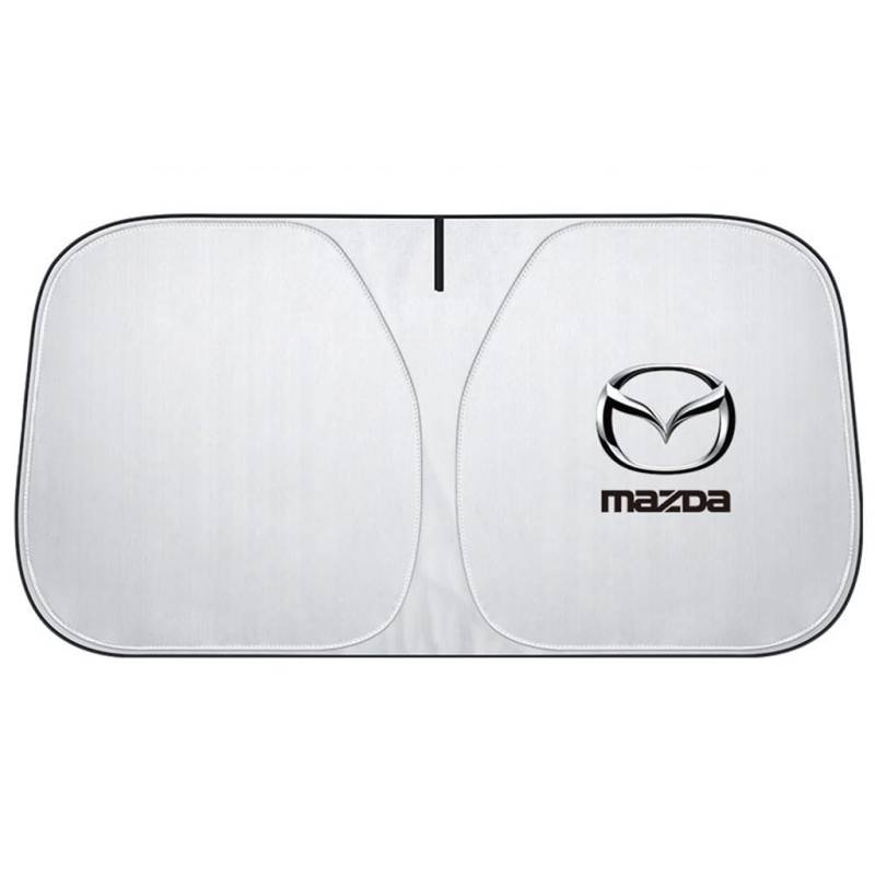 Auto Sonnenblende für Mazda MX-30 MX-5 2000-2025,Car Sunshade Umbrella Wasserdicht staubdicht Faltbar Sonnenschirm,F von QRSWEWPA