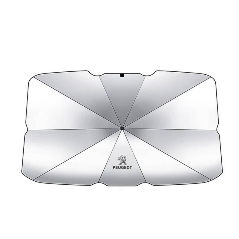 Auto Sonnenblende für Peugeot Pick Up 2021-2024,Car Sunshade Umbrella Wasserdicht staubdicht Faltbar Sonnenschirm,E von QRSWEWPA