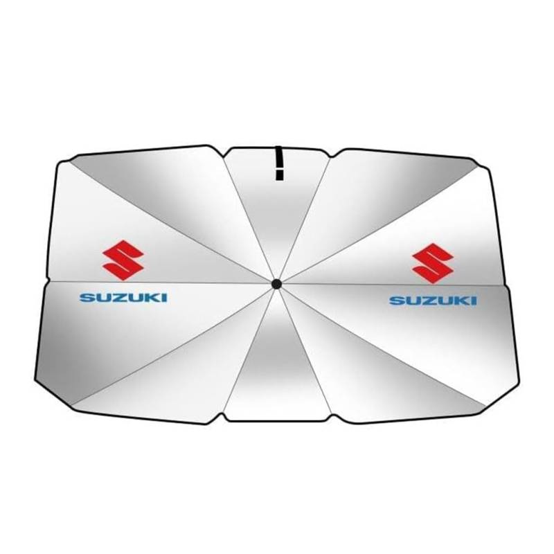 Auto Sonnenblende für Suzuki,Car Sunshade Umbrella Wasserdicht staubdicht Faltbar Sonnenschirm,D von QRSWEWPA
