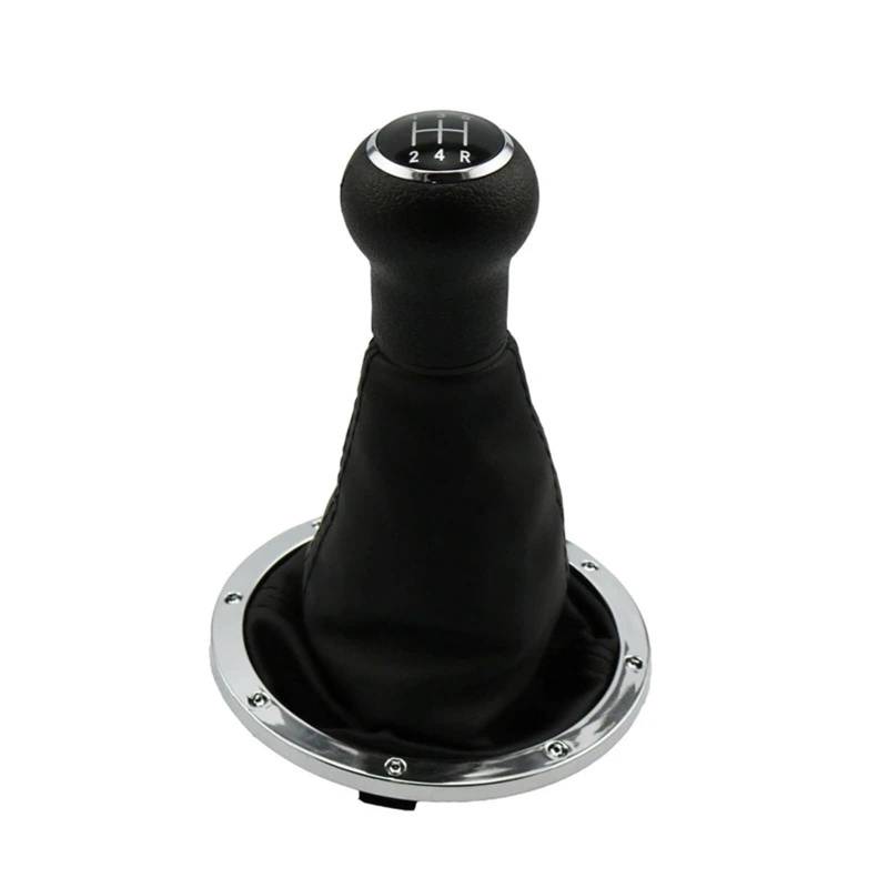 QRTBHOP [Replacement] 5-Gang-Schaltknauf Schaltmanschetten-Kit Lederschalthandball for Golf, for Pointer, for Saveiro, for Parati 2004-2010 von QRTBHOP