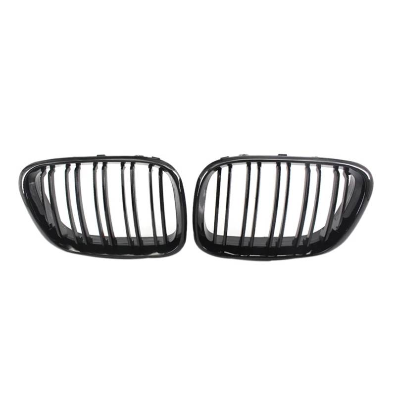 [Replacement] Frontgrillgitter Nierengrill Ersatz, Doppellamellen Sport Style Schwarz glänzend for BMW, for X5 E53, 1998-2003 QRTBHOP von QRTBHOP