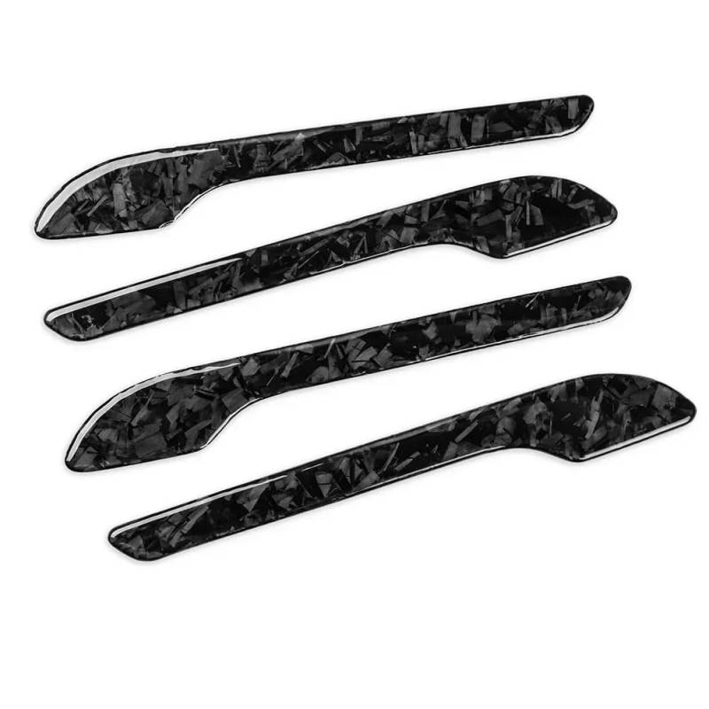 [Replacement] Schützende Türgriffabdeckung aus Kohlefaser, Kratzschutz, for, for Modell 3, for Modell Y QRTBHOP von QRTBHOP