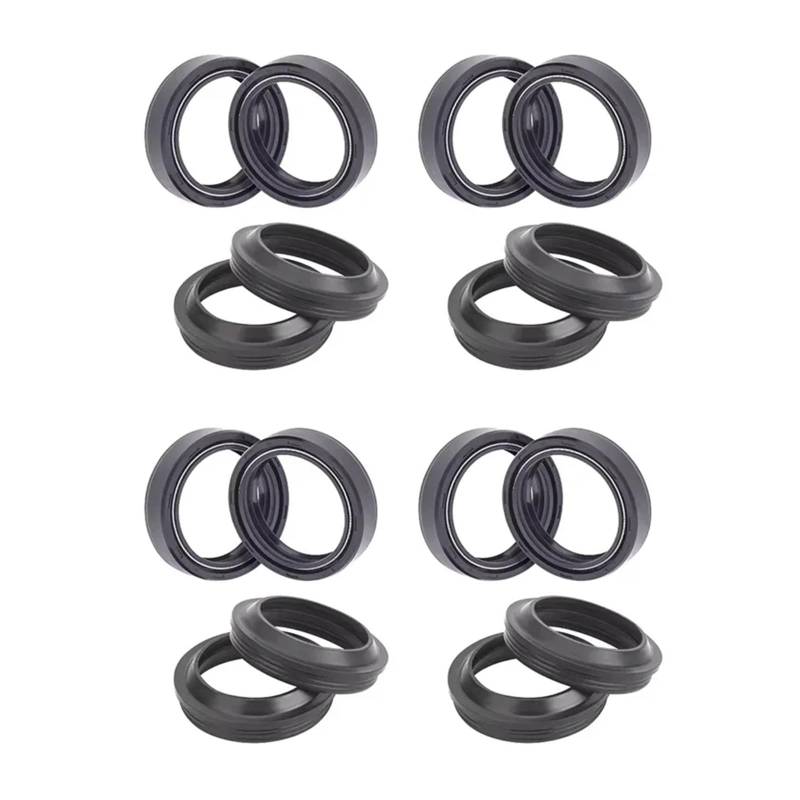 30x40,5x10,5 Front Shock Gabel Dämpfer Welle Öl Dichtung Halterungen und Staub Abdeckung for CR3 125 2008 for HAOTIAN PFEIL 125 HT125-4F(8pc Seal 8pc Cover) von QRZCZXNP