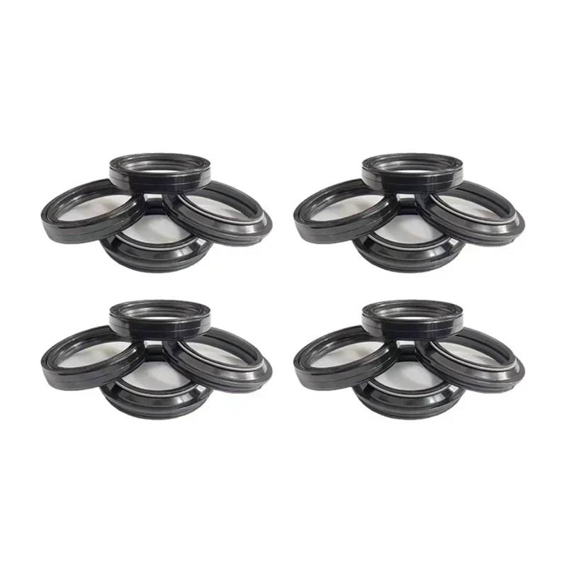 41x54x11 41 54 11 Front Shock Gabel Dämpfer Welle Öl Dichtung Halterungen Staub Abdeckung for XB9R Firebolt 990 2000-2012 XB 9R XB-9R(8pc Seal 8pc Cover) von QRZCZXNP