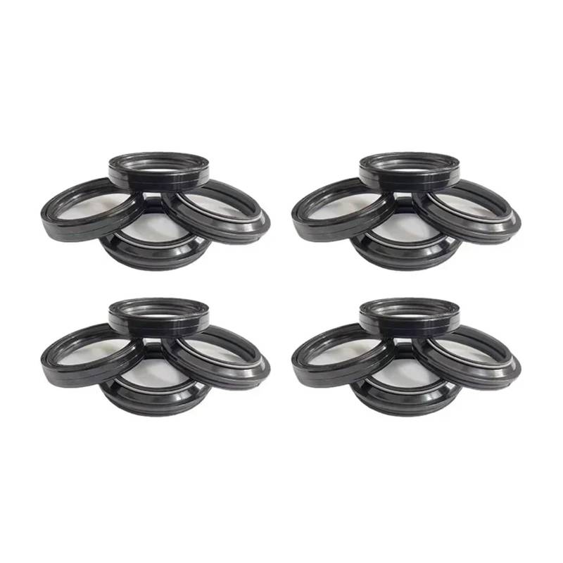 41x54x11 Motorrad Gabel Öl Dichtung 41 54 Staub Dichtung for CBF500 CB500F CB500 CB500X CB600 CB599 CB600F HORNET CB 600 500 599(8pc Seal 8pc Cover) von QRZCZXNP