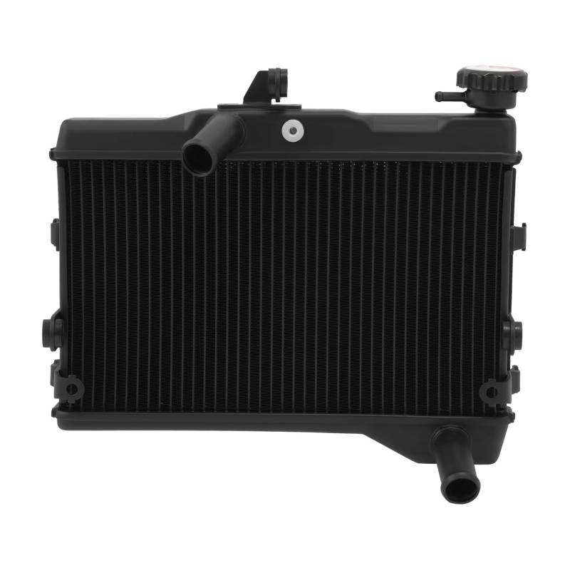 Motorrad Schwarz Aluminium Motor Kühler Kühler for XSR700 2022-2024/Tracer 700/Tracer 7 2020-2023/MT07 2021-2024 von QRZCZXNP