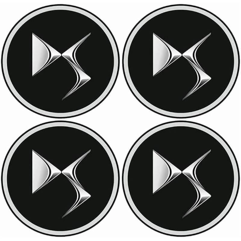 4 Stück Auto Radnabenkappen für DS 3 / DS 3 Crossback/DS 4 / DS 5 / DS 7 / DS 7 Crossback/DS 9,Nabendeckel Felgendeckel Nabenabdeckungen Wasserdicht Staubdicht Reifen Felgen Zubehör von QSLLLY