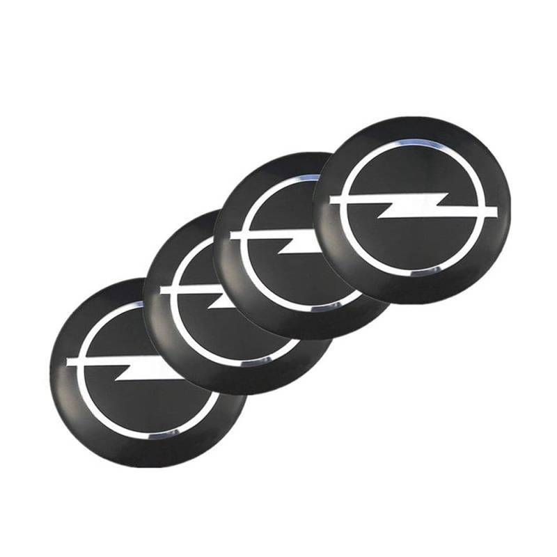 4 Stück Auto Radnabenkappen für Opel Astra L 2021-2023,Nabendeckel Felgendeckel Nabenabdeckungen Wasserdicht Staubdicht Reifen Felgen Zubehör,65mm von QSLLLY