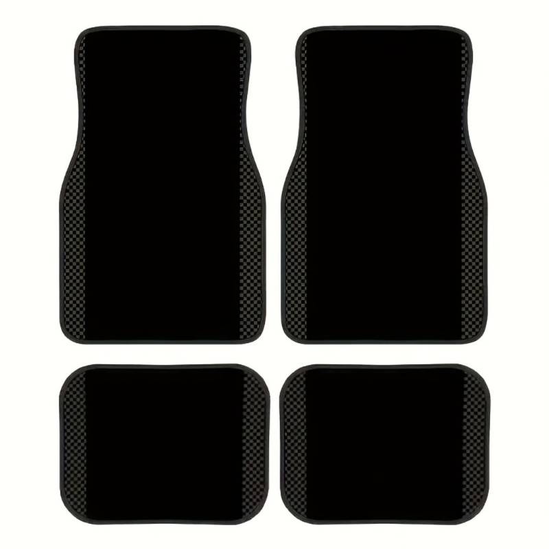 4pcs Autoteppich,kompatibel mit Renault Clio 2 3 4 5 mk3 mk4 Megane 2 3 4 CC,Innenzubehör von QSNZNB