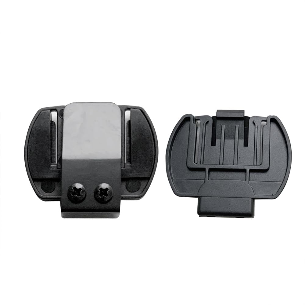 2pcs V6 / V4 Zubehör Montagehalterung, für Neue V6 / V4 Motorradhelm Bluetooth Headset Intercom von QSPORTPEAK