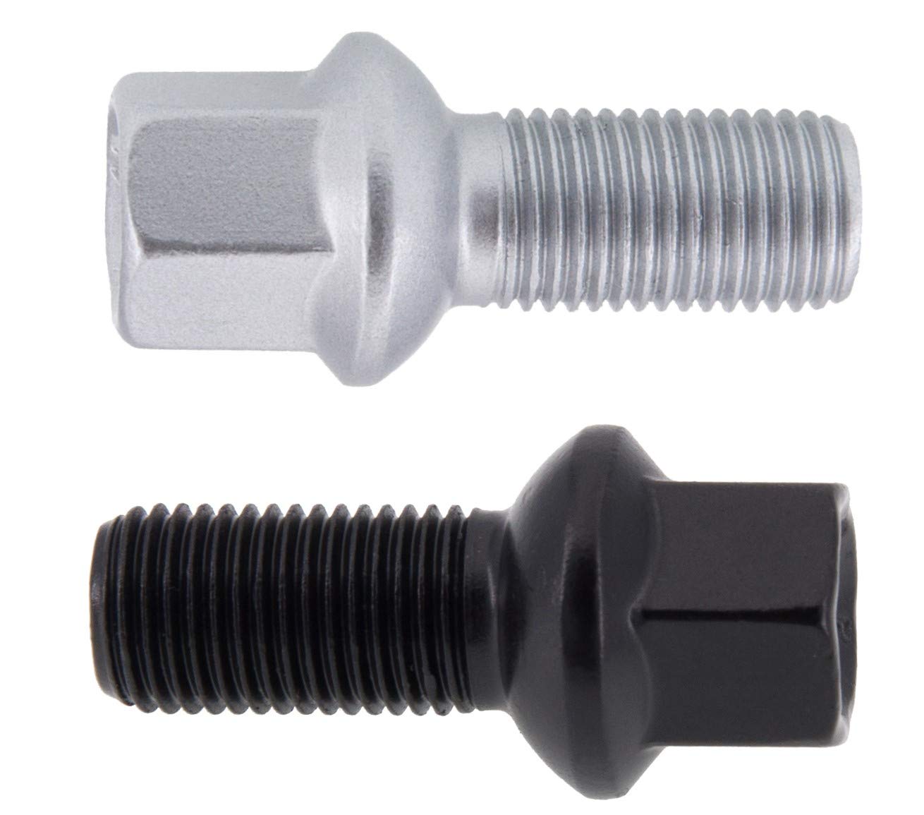 levando 8 Stück Radschrauben M12x1,5 48mm Schaftlänge Kugelbund R13 D = 26mm SW17 – Radbolzen-Set passend für VW-Modelle, wie z.B. VW Golf, Passat, Polo, UVM, Farbe Silber levando 8 Stück Radschrauben M12x1,5 48mm Schaftlänge Kugelbund R13 D = 26mm SW17 – Radbolzen-Set passend für VW-Modelle, wie z.B. VW Golf, Passat, Polo, UVM, Farbe Silber von QUALITÄT AUS levando MEISTERHAND