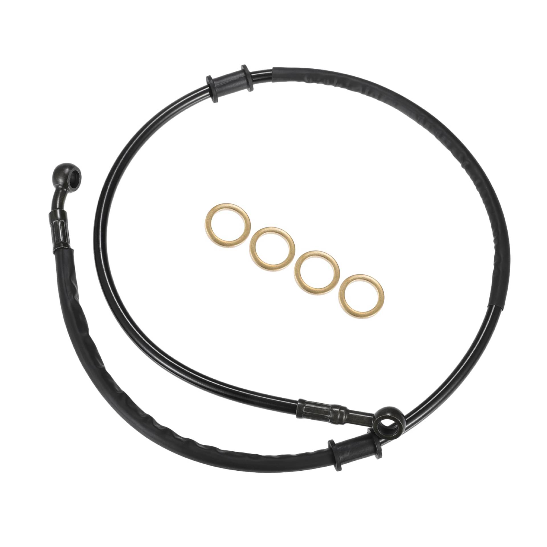 QUARKZMAN 1 Satz 95 cm 37,40" Motorrad Bremskupplungsöl Schlauch Kupplungsrohr Schwarz QUARKZMAN 1 Satz 95 cm 37,40" Motorrad Bremskupplungsöl Schlauch Kupplungsrohr Schwarz von QUARKZMAN