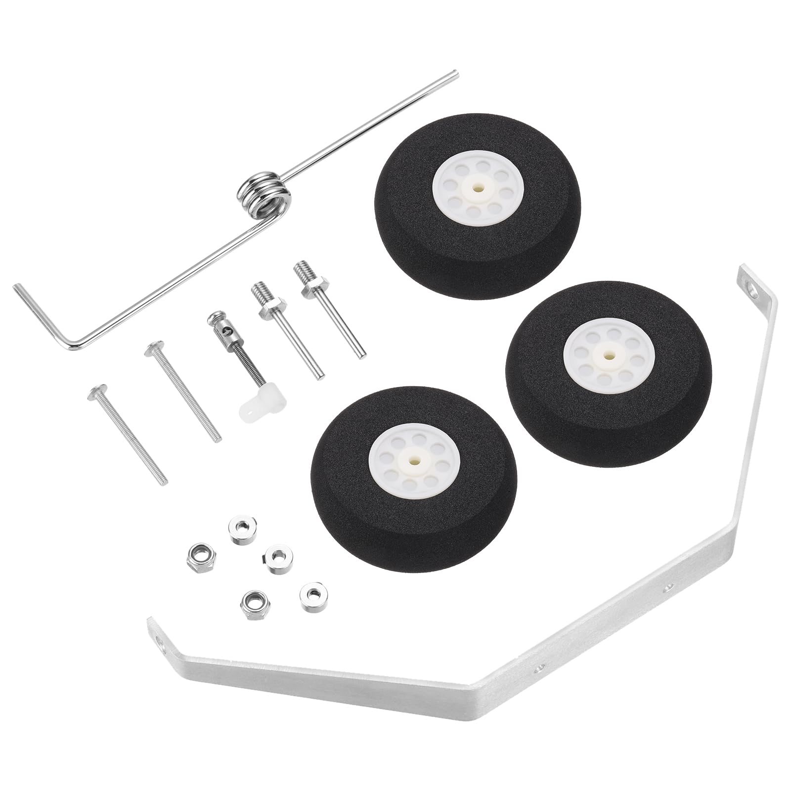 QUARKZMAN 1 Set Aluminium Fahrwerk Rad Kit Basteln Teile mit Rädern und Achsen für RC Flugzeug Jet Ersatz QUARKZMAN 1 Set Aluminium Fahrwerk Rad Kit Basteln Teile mit Rädern und Achsen für RC Flugzeug Jet Ersatz von QUARKZMAN