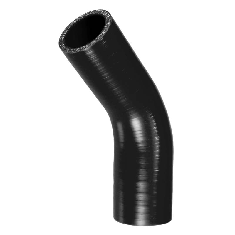 QUARKZMAN 1 Stück 38-42mm 1,50"-1,65" ID 90mm 3,54" Länge 45 Grad Schwarzer Autosilikonschlauch Kühlmittelschlauch Universal von QUARKZMAN