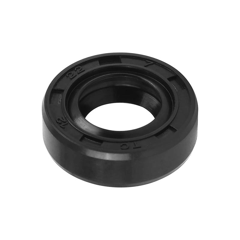 QUARKZMAN 1 Stück TC Wellen Dichtring Gummi Doppellippe 12 x 22 x 7mm für Motorrad Kurbelwellen und Hydraulikpumpen Schwarz von QUARKZMAN