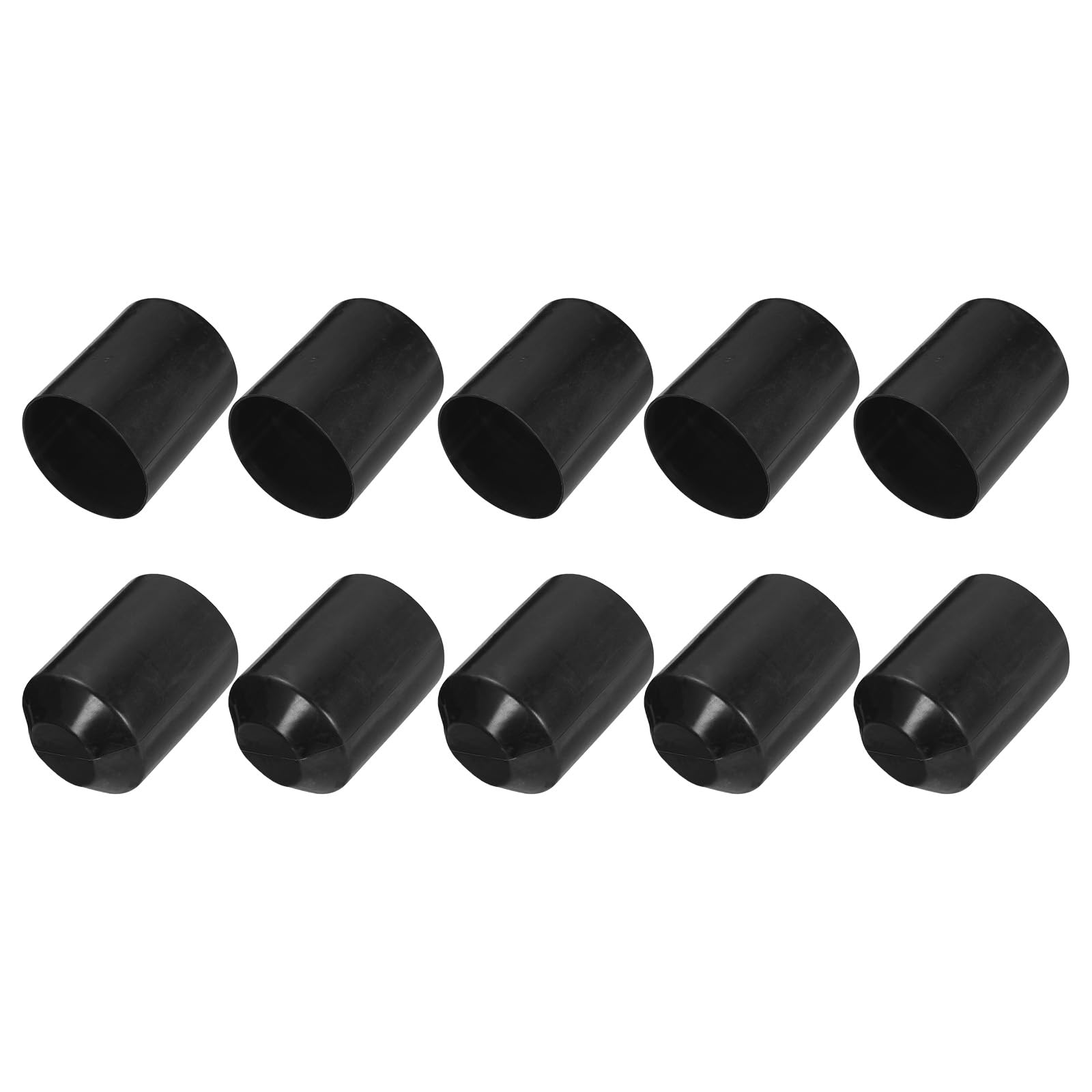 QUARKZMAN 10 Stück Schrumpfkappen 70mm ID x 100mm L 3:1 Schrumpfschlauchkappen mit Dichtung, wasserdichtes Klebeband für elektrische Kabel, schwarz QUARKZMAN 10 Stück Schrumpfkappen 70mm ID x 100mm L 3:1 Schrumpfschlauchkappen mit Dichtung, wasserdichtes Klebeband für elektrische Kabel, schwarz von QUARKZMAN