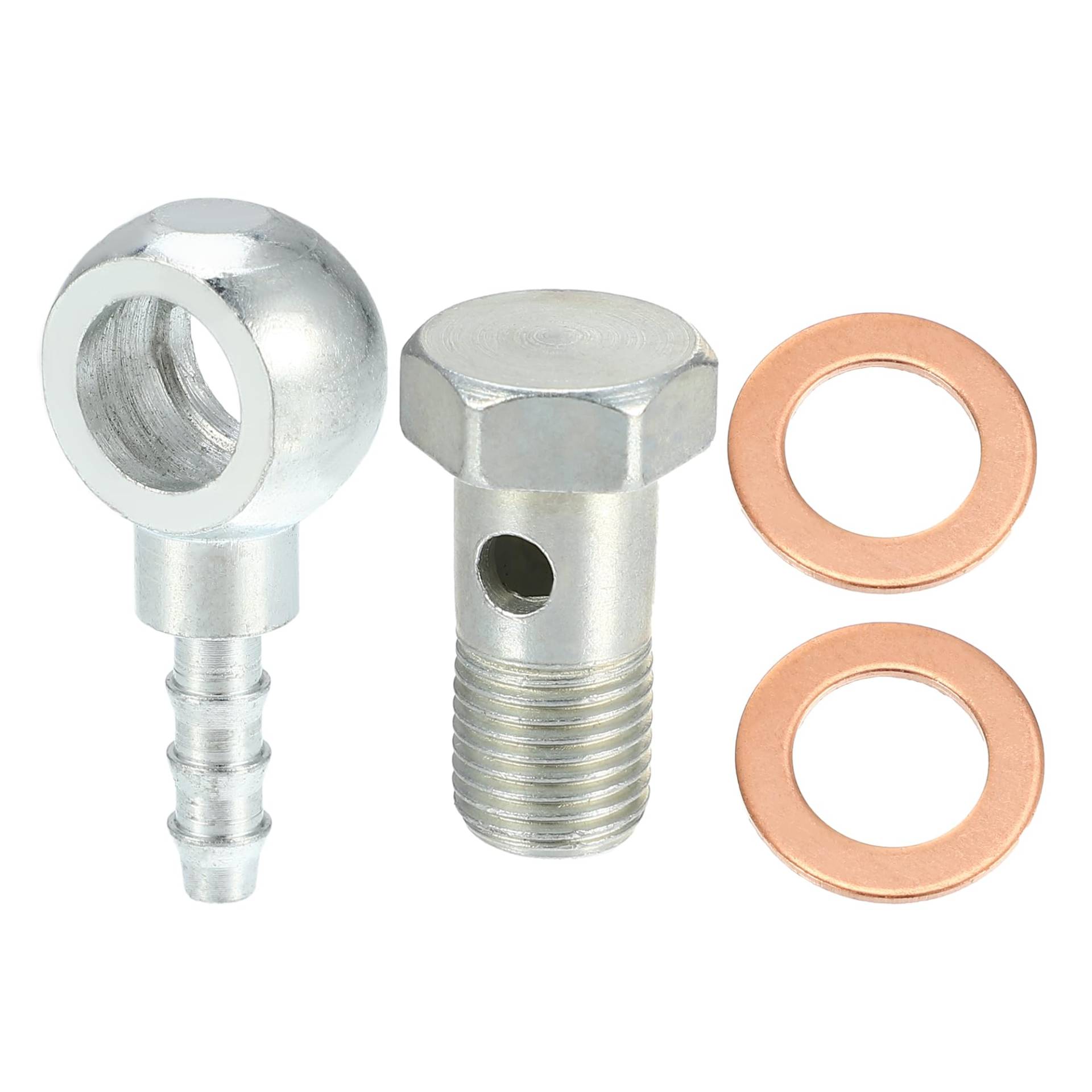 QUARKZMAN 2 Sätze Hohlschraube M10 Unterlegscheibe Kit 10mm Durchm. Hohlschrauben Bremsenzubehör Adapter QUARKZMAN 2 Sätze Hohlschraube M10 Unterlegscheibe Kit 10mm Durchm. Hohlschrauben Bremsenzubehör Adapter von QUARKZMAN