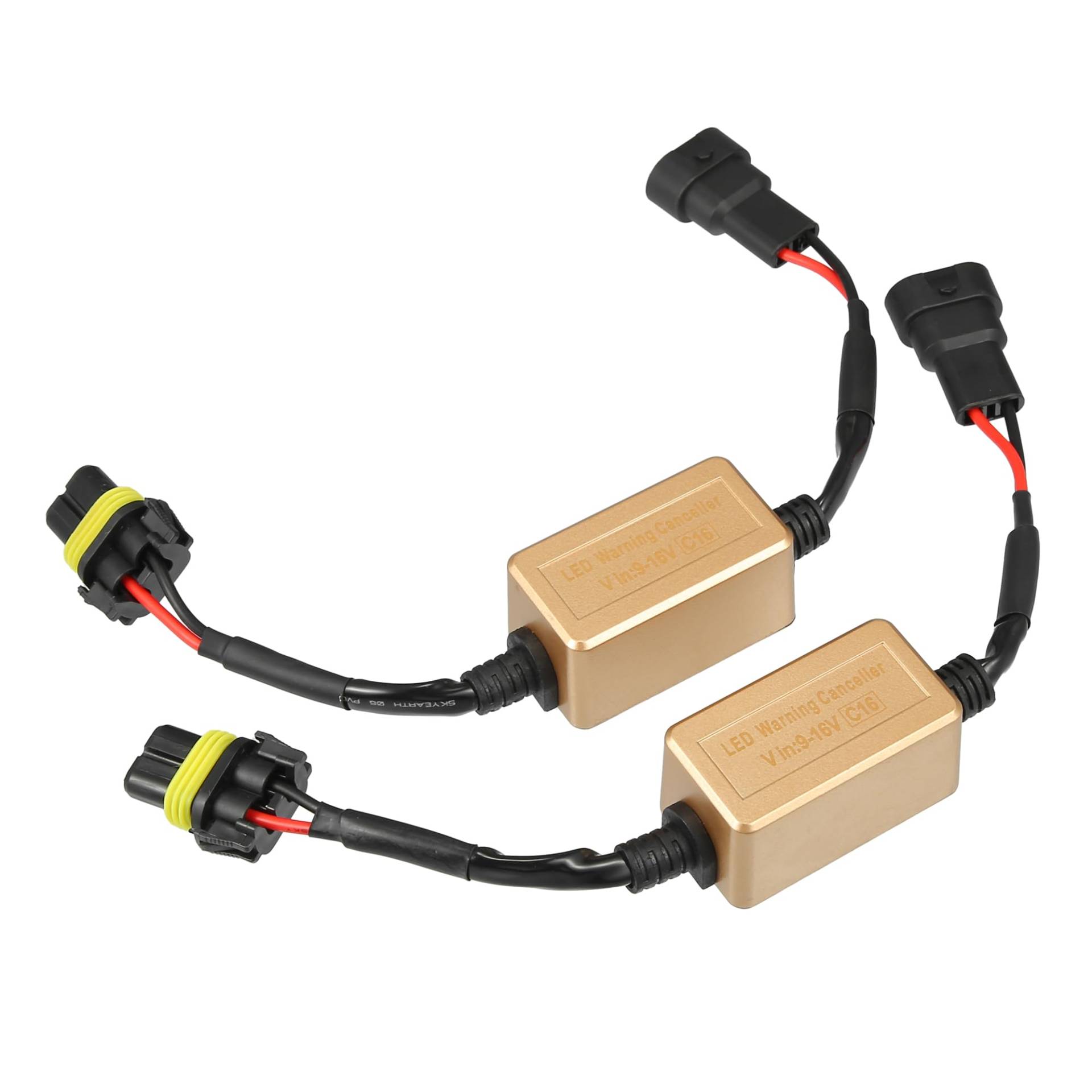 QUARKZMAN 2 Satz LED Auto Scheinwerfer Canbus Decoder Ersatz C16 9006 9012 HB3 HB4 QUARKZMAN 2 Satz LED Auto Scheinwerfer Canbus Decoder Ersatz C16 9006 9012 HB3 HB4 von QUARKZMAN