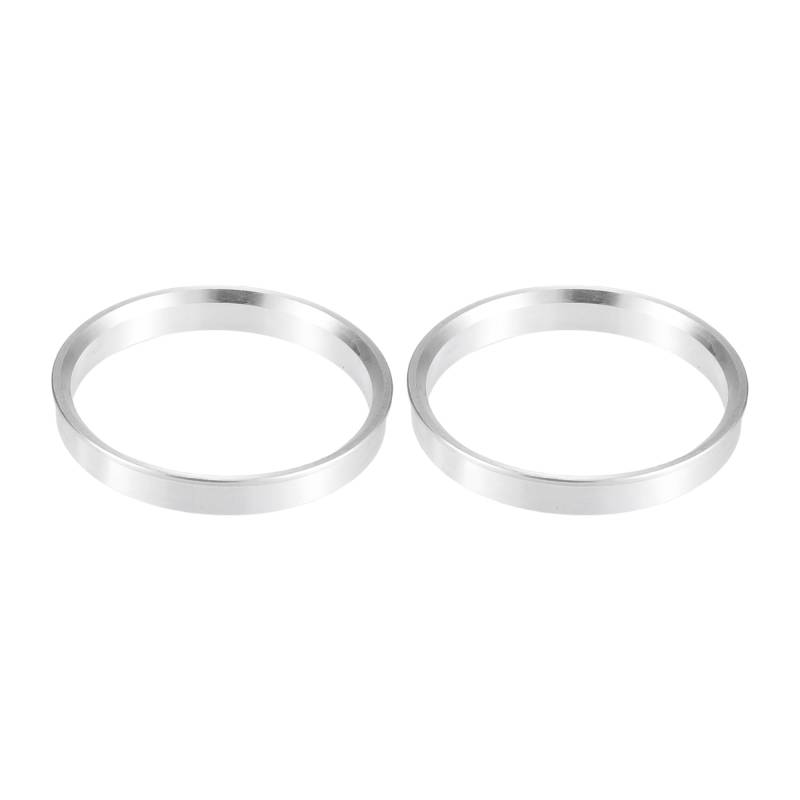 QUARKZMAN 2 Stück Auto Naben Zentrische Ringe 71.6mm Außerdurchm. bis 66.1mm Innendurchm. von QUARKZMAN