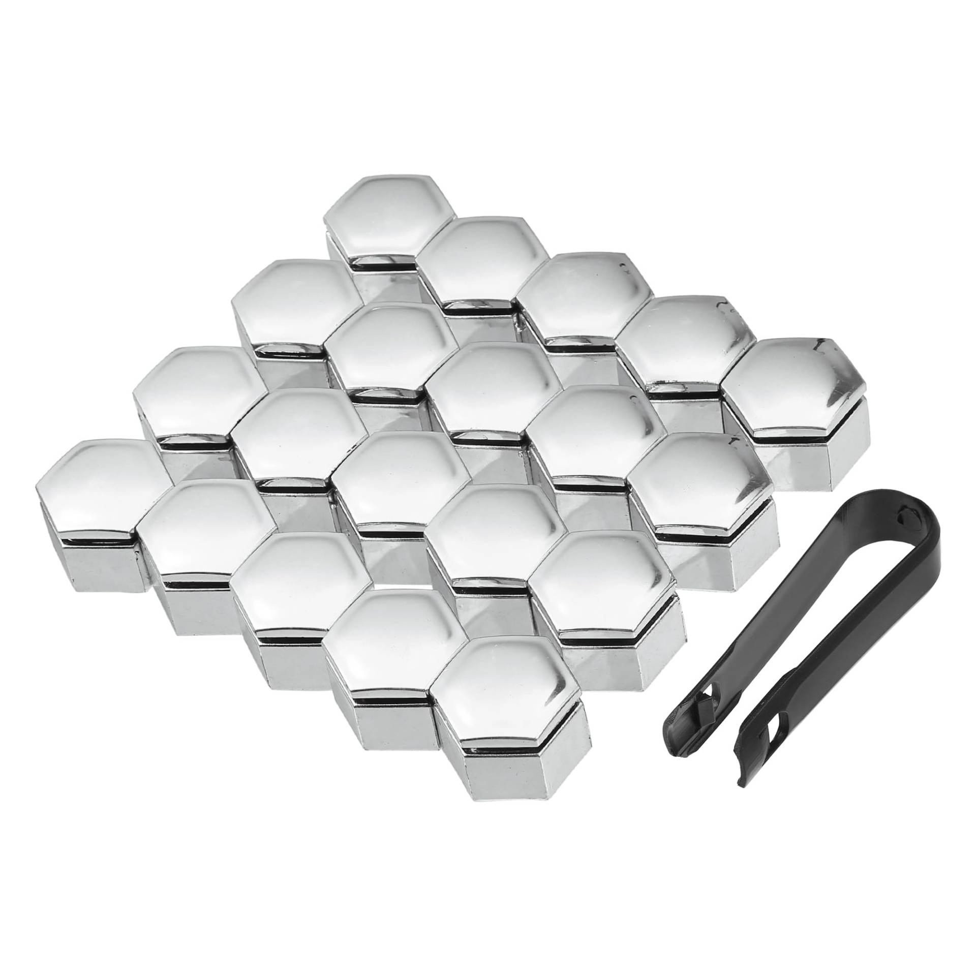 QUARKZMAN 20 Stück Rad Mutter Abdeckung für Land Rover Range Rover 22mm Silber Ton QUARKZMAN 20 Stück Rad Mutter Abdeckung für Land Rover Range Rover 22mm Silber Ton von QUARKZMAN