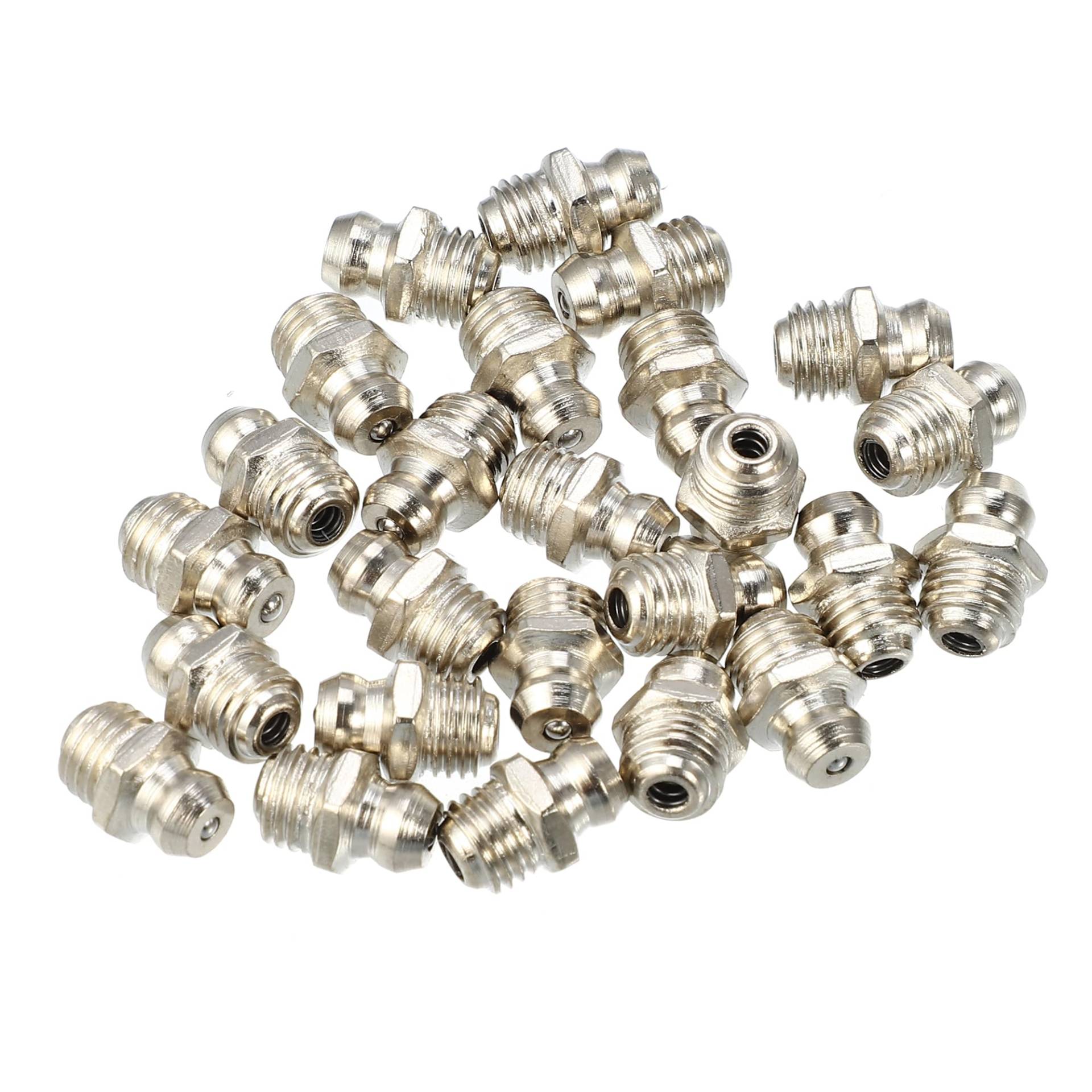 QUARKZMAN 25 Stück Schmiernippel M8x1 Kegelnippel 180°Gerade Abschmiernippel Kegelschmiernippel Fettnippel Sortiment QUARKZMAN 25 Stück Schmiernippel M8x1 Kegelnippel 180°Gerade Abschmiernippel Kegelschmiernippel Fettnippel Sortiment von QUARKZMAN