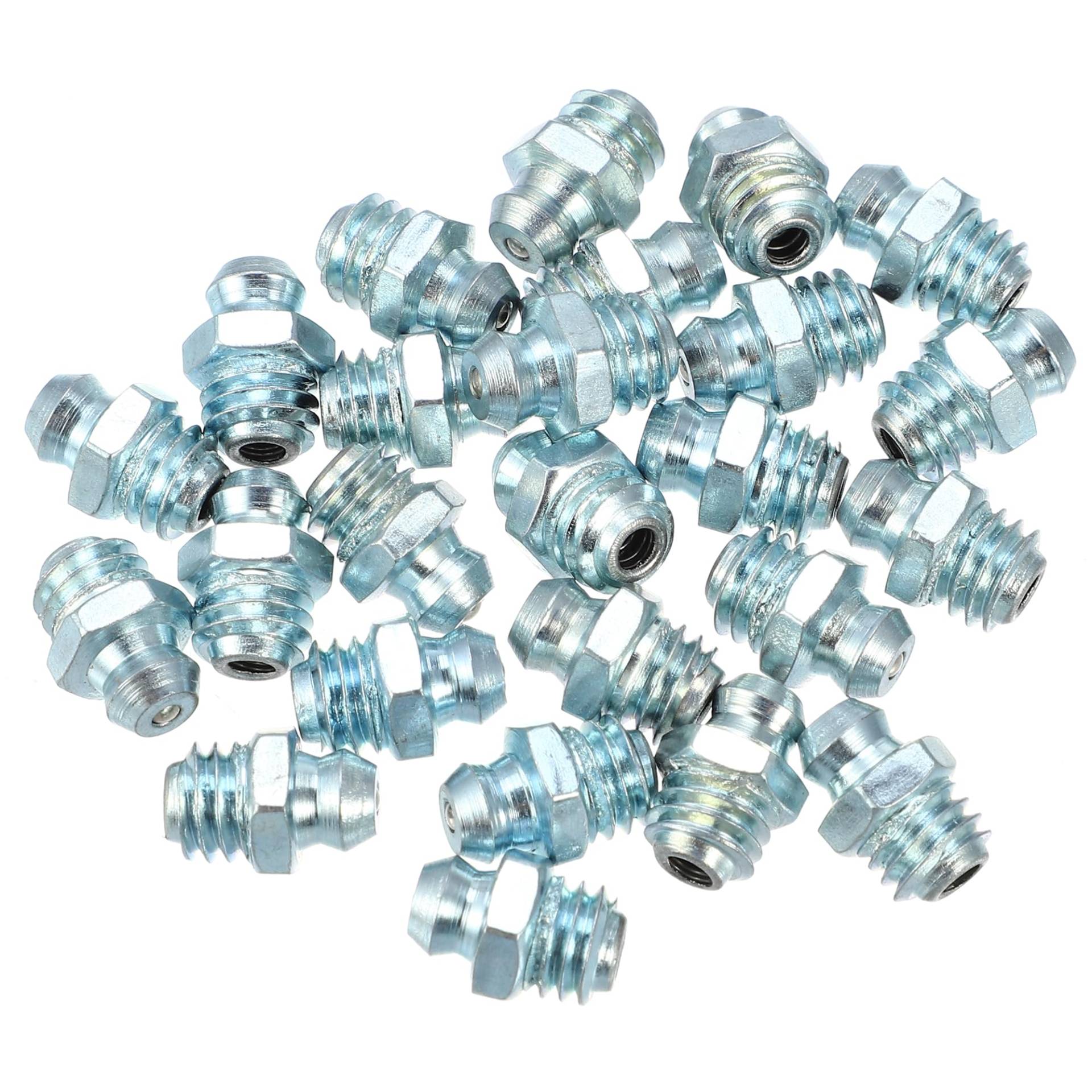 QUARKZMAN 25 Stück Schmiernippel M8x1,25 Fettnippel Verzinkter Stahl Abschmiernippel 180 Grad Kegelnippel für Schmierpressen QUARKZMAN 25 Stück Schmiernippel M8x1,25 Fettnippel Verzinkter Stahl Abschmiernippel 180 Grad Kegelnippel für Schmierpressen von QUARKZMAN