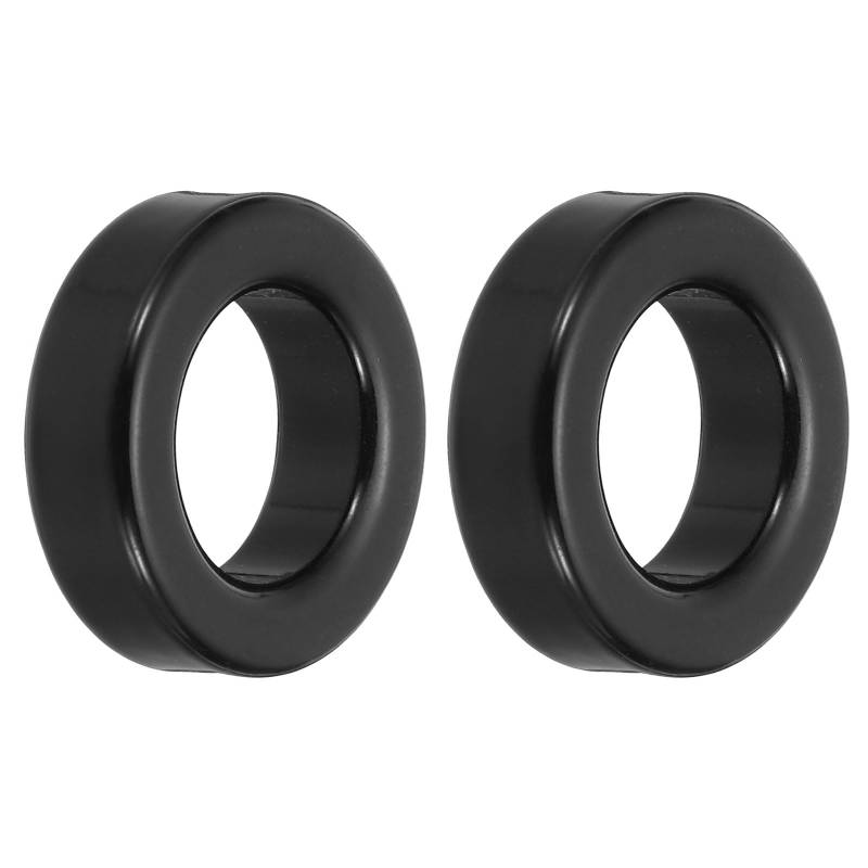 QUARKZMAN 2Stk Toroid Kern 23x36x13mm Eisen Ferrit Drosseln Ring Leistung Toroidal Trafo Stabilisierung Signal Übertragung Widerstand Elektromagnetische Interferenz Schwarz von QUARKZMAN