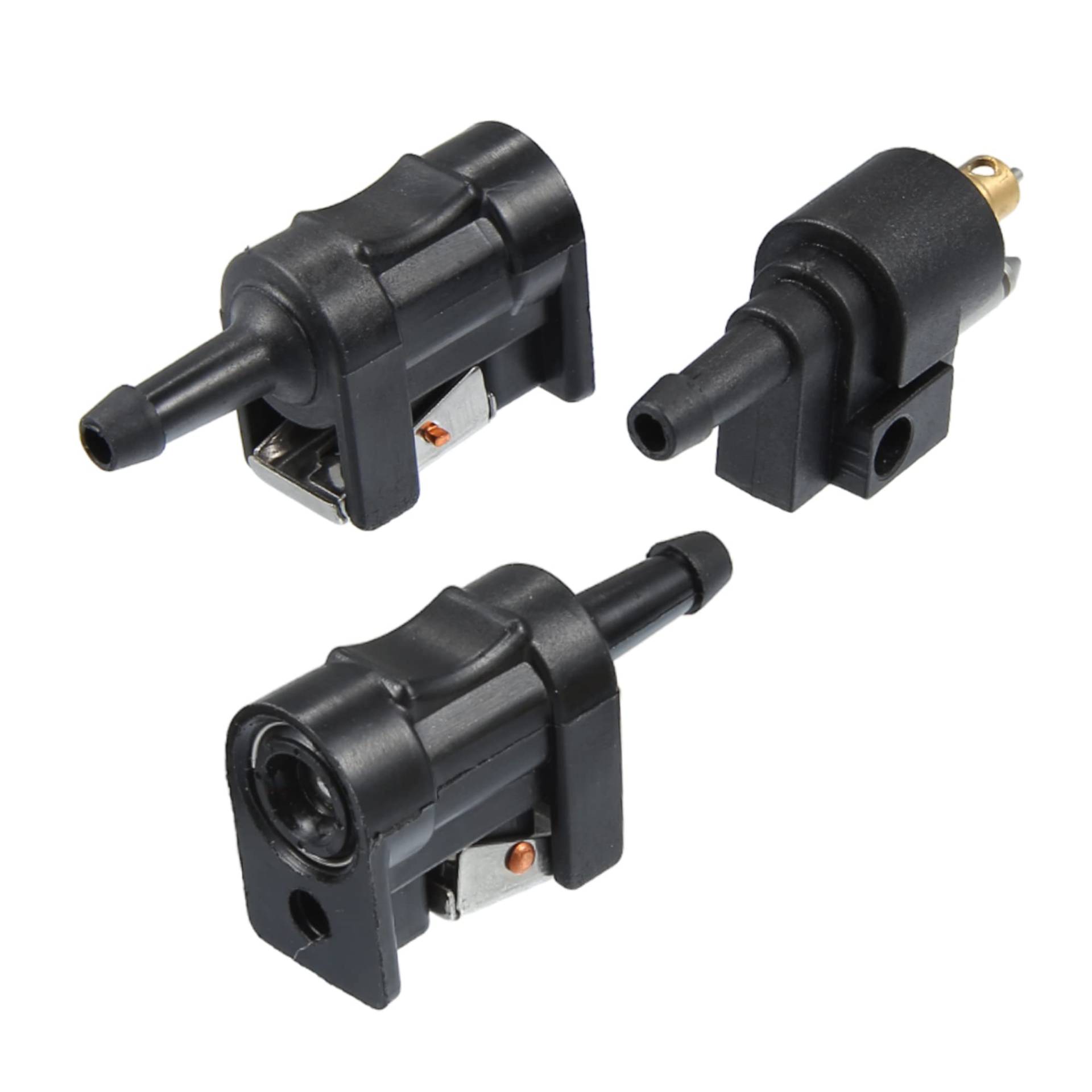 QUARKZMAN 3 Stück Auto Kraftstoffleitung Verbinder Schnellverschluss Anschluss Stecker Fittings für Marine Boot Motor 8mm 5/16" Kraftstoffschlauch QUARKZMAN 3 Stück Auto Kraftstoffleitung Verbinder Schnellverschluss Anschluss Stecker Fittings für Marine Boot Motor 8mm 5/16" Kraftstoffschlauch von QUARKZMAN