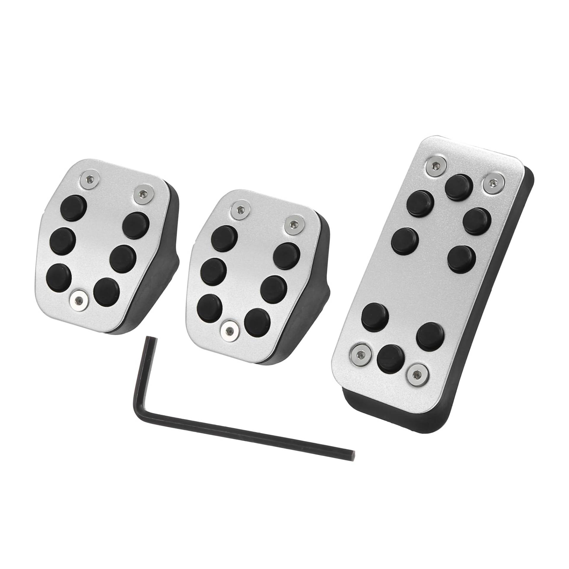 QUARKZMAN 3 Stück Gaspedal und Bremspedal Abdeckung für Ford Focus QUARKZMAN 3 Stück Gaspedal und Bremspedal Abdeckung für Ford Focus von QUARKZMAN