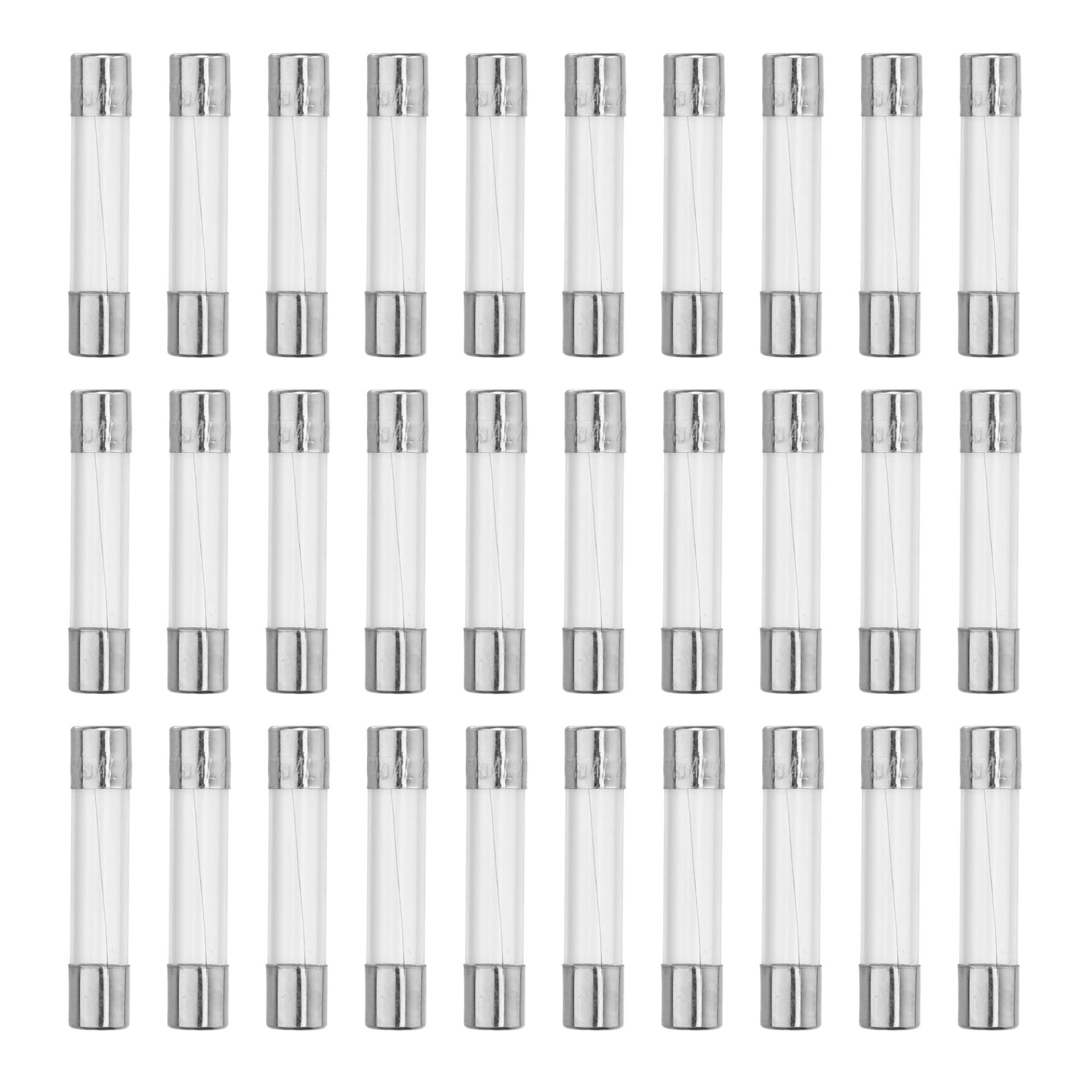 QUARKZMAN Sicherung 1,5A Glassicherung Sicherungen Glasrohrsicherung Feinsicherung 6x30mm (Packung mit 30 Stück) von QUARKZMAN