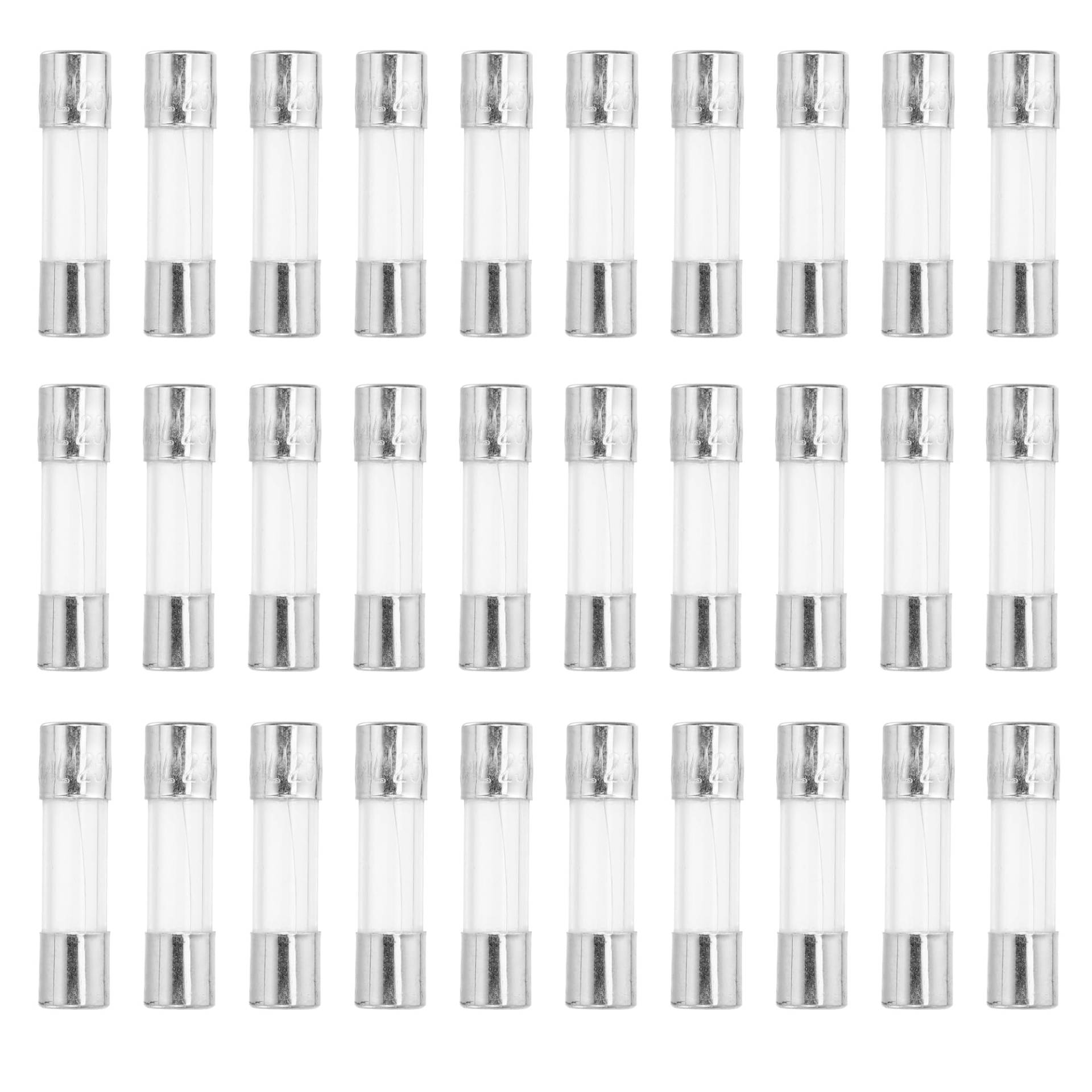 QUARKZMAN 30 Stück Glassicherung Feinsicherungen 2,5A Sicherungen 5x20mm Schnellschlag Glasrohrsicherung Sortiment Set QUARKZMAN 30 Stück Glassicherung Feinsicherungen 2,5A Sicherungen 5x20mm Schnellschlag Glasrohrsicherung Sortiment Set von QUARKZMAN