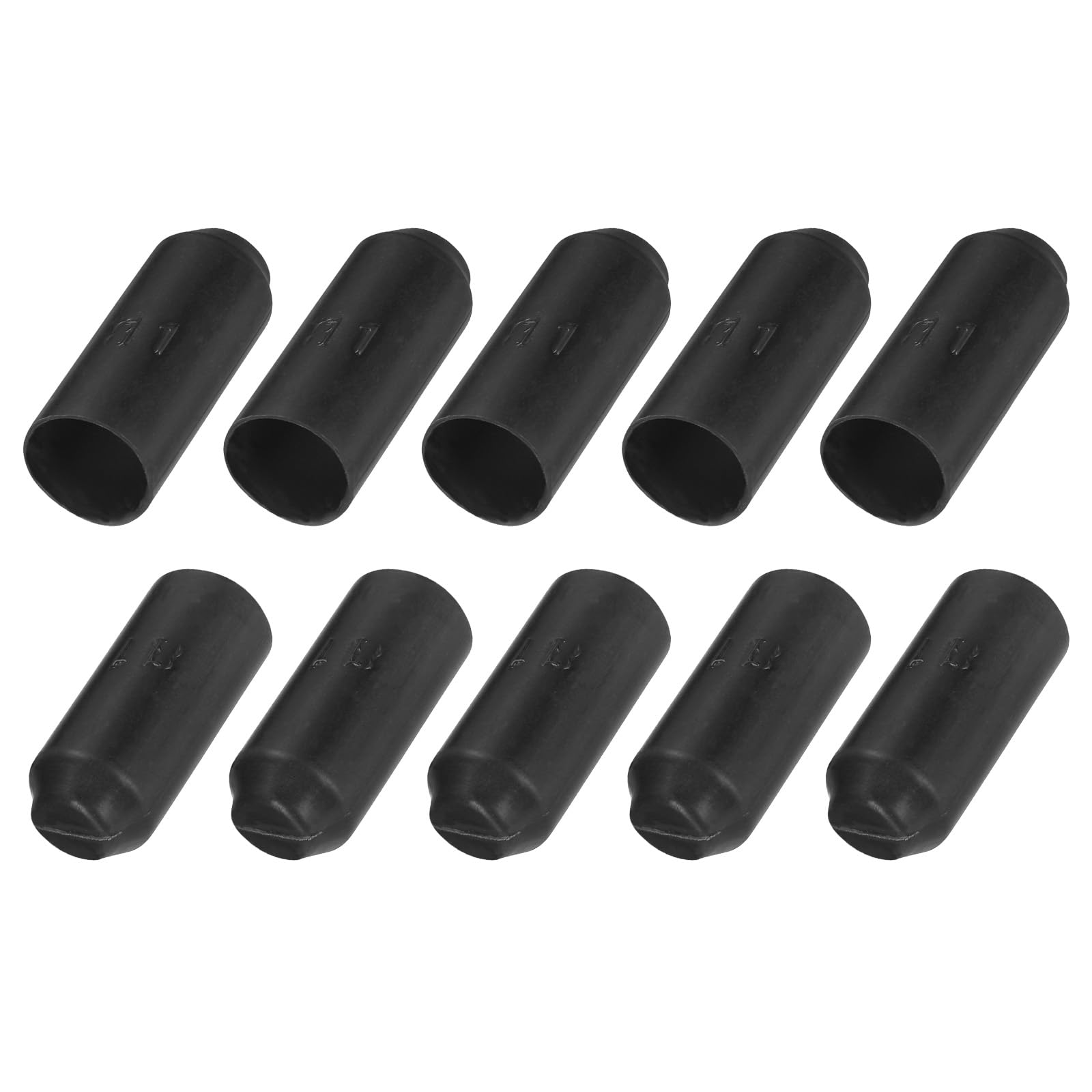 QUARKZMAN 30 Stück Schrumpfkappen 18mm ID x 45mm L 3:1 Schrumpfschlauchkappen mit Dichtung, wasserdichtes Klebeband für elektrische Kabel, schwarz QUARKZMAN 30 Stück Schrumpfkappen 18mm ID x 45mm L 3:1 Schrumpfschlauchkappen mit Dichtung, wasserdichtes Klebeband für elektrische Kabel, schwarz von QUARKZMAN