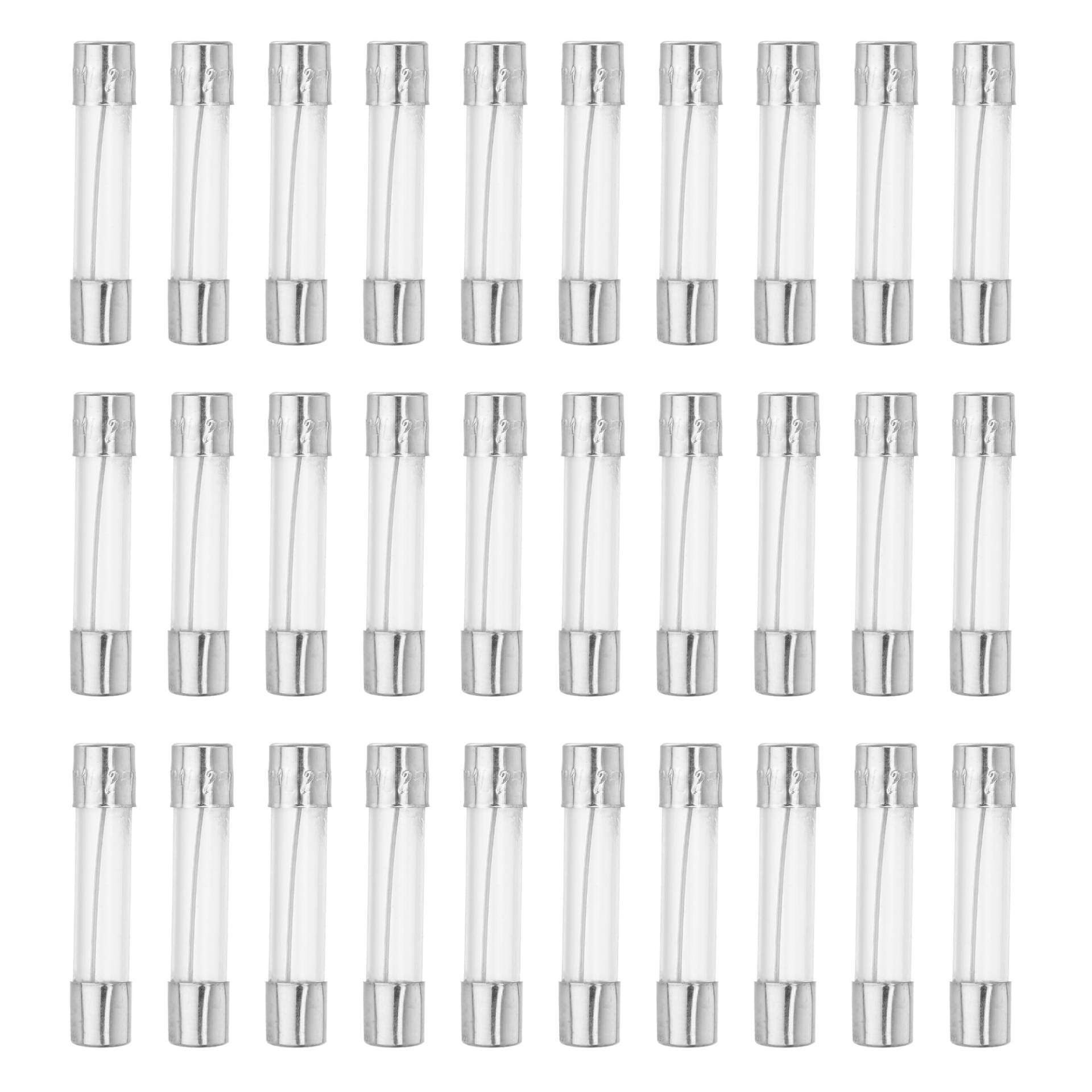 QUARKZMAN 30 Stücke Feinsicherung 30A Glassicherung 250V Sicherungen Schnellschlag Glasrohrsicherung 6x30mm QUARKZMAN 30 Stücke Feinsicherung 30A Glassicherung 250V Sicherungen Schnellschlag Glasrohrsicherung 6x30mm von QUARKZMAN