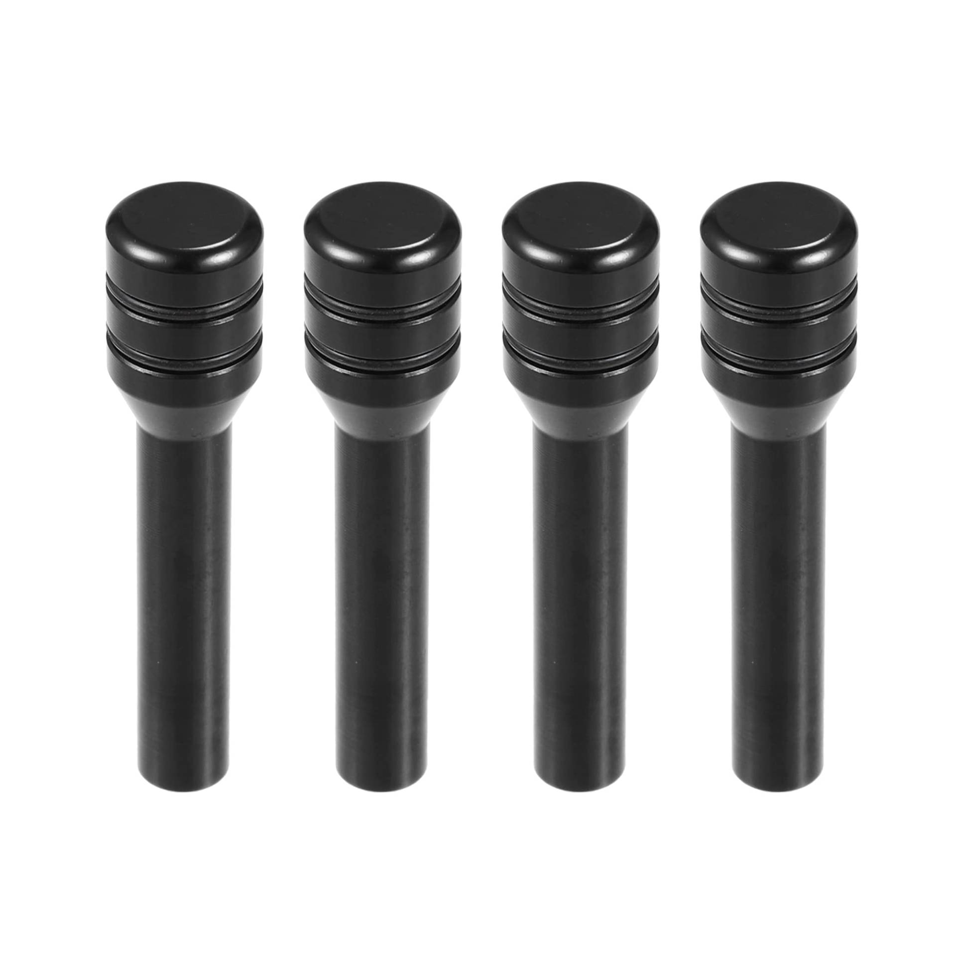 QUARKZMAN 4 Stück Universal Tür Schloss Stifte Kappen Abdeckung Aluminium Schwarz QUARKZMAN 4 Stück Universal Tür Schloss Stifte Kappen Abdeckung Aluminium Schwarz von QUARKZMAN
